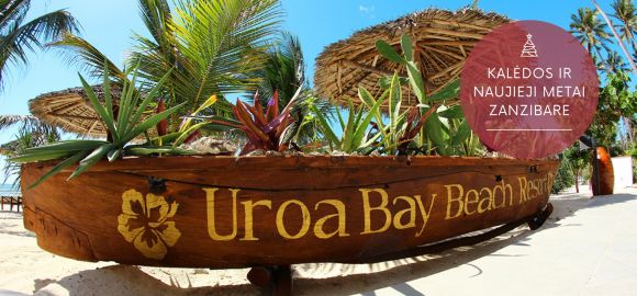 Kalėdos ir Naujieji metai Zanzibare (7 naktys) - Uroa Bay Beach Resort 4* viešbutyje su pusryčiais ir vakarienėmis